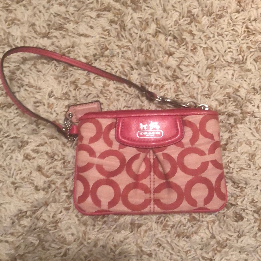 Pink Small Coach Wallet